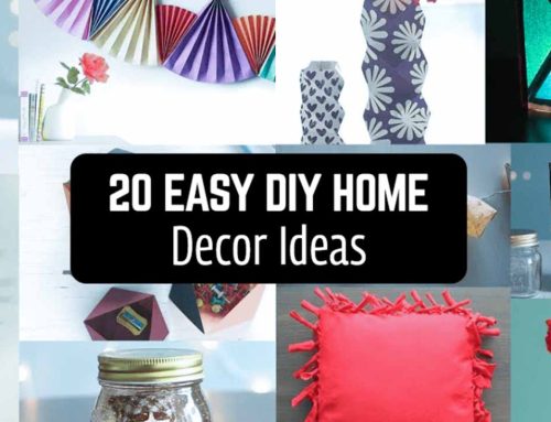 20 DIY Home Decor Ideas You Can Easily Make